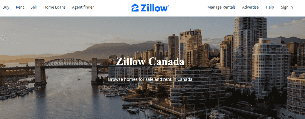 Zillow canada